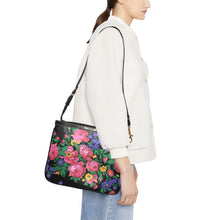 Load image into Gallery viewer, Kokum&#39;s Revenge-Black Small Shoulder Bag (Model 1710) Small Shoulder Bag (1710) e-joyer 
