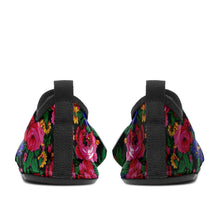 Load image into Gallery viewer, Kokum&#39;s Revenge Black Sockamoccs Kid&#39;s Slip On Shoes 49 Dzine 
