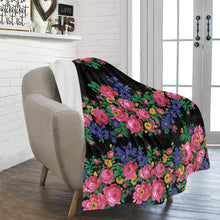 Load image into Gallery viewer, Kokum&#39;s Revenge-Black Ultra-Soft Micro Fleece Blanket 50&quot;x60&quot; Ultra-Soft Blanket 50&#39;&#39;x60&#39;&#39; e-joyer 
