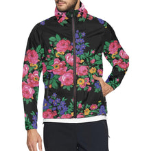 Load image into Gallery viewer, Kokum&#39;s Revenge Black Unisex All Over Print Windbreaker (Model H23) All Over Print Windbreaker for Men (H23) e-joyer 
