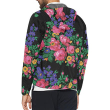 Load image into Gallery viewer, Kokum&#39;s Revenge Black Unisex All Over Print Windbreaker (Model H23) All Over Print Windbreaker for Men (H23) e-joyer 
