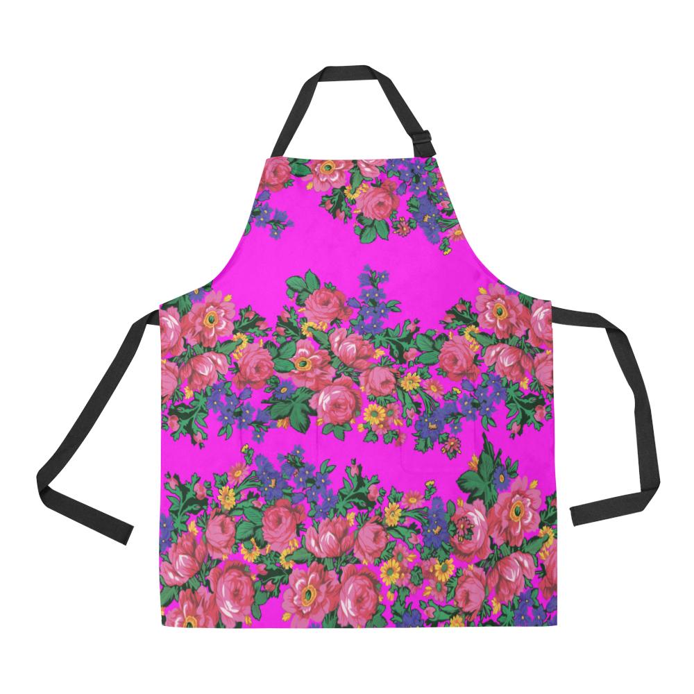 Kokum's Revenge Blush All Over Print Apron All Over Print Apron e-joyer 