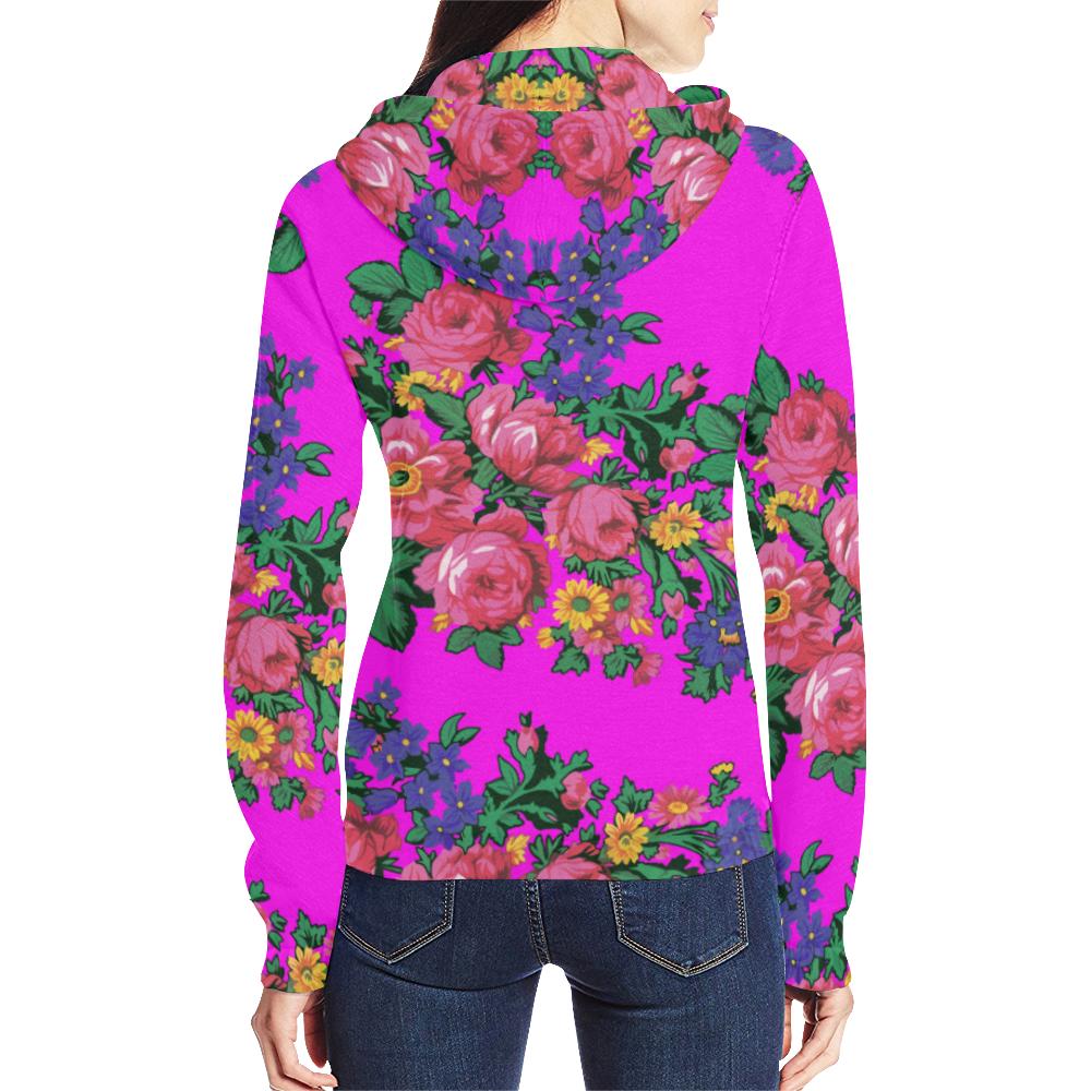 Kokum's Revenge Blush All Over Print Full Zip Hoodie for Women (Model H14) All Over Print Full Zip Hoodie for Women (H14) e-joyer 