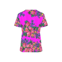 Load image into Gallery viewer, Kokum&#39;s Revenge Blush All Over Print Scrub Top Scrub Top e-joyer 
