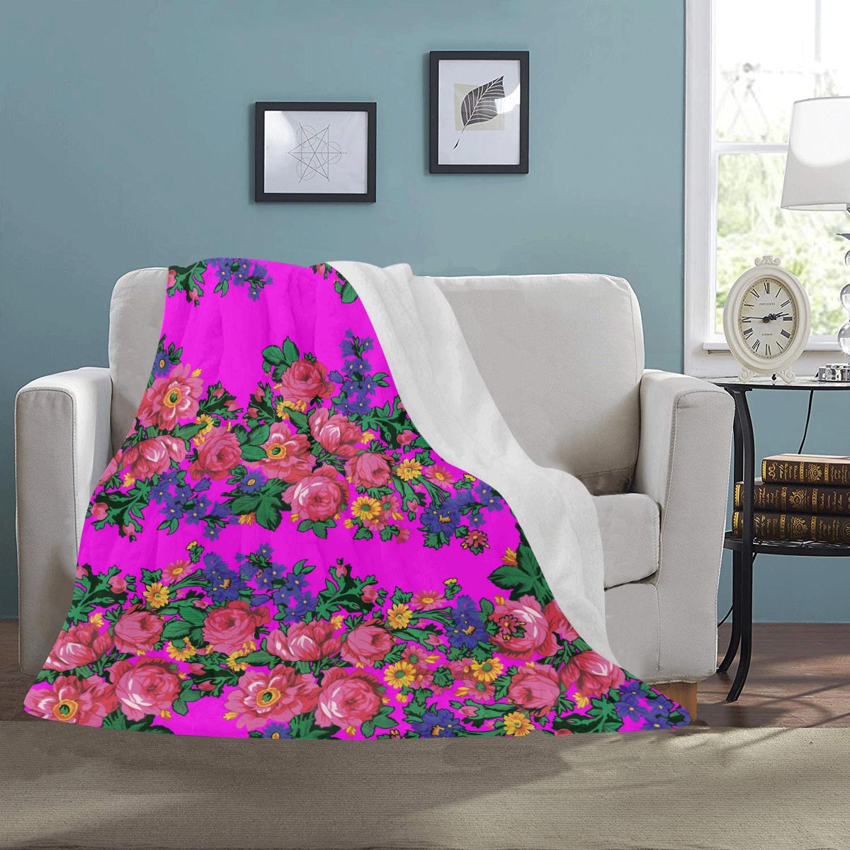 Kokum's Revenge Blush Ultra-Soft Micro Fleece Blanket 50"x60" Ultra-Soft Blanket 50''x60'' e-joyer 