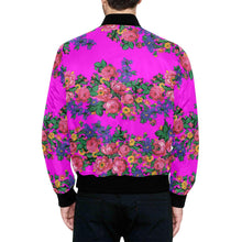 Load image into Gallery viewer, Kokum&#39;s Revenge Blush Unisex Heavy Bomber Jacket with Quilted Lining All Over Print Quilted Jacket for Men (H33) e-joyer 
