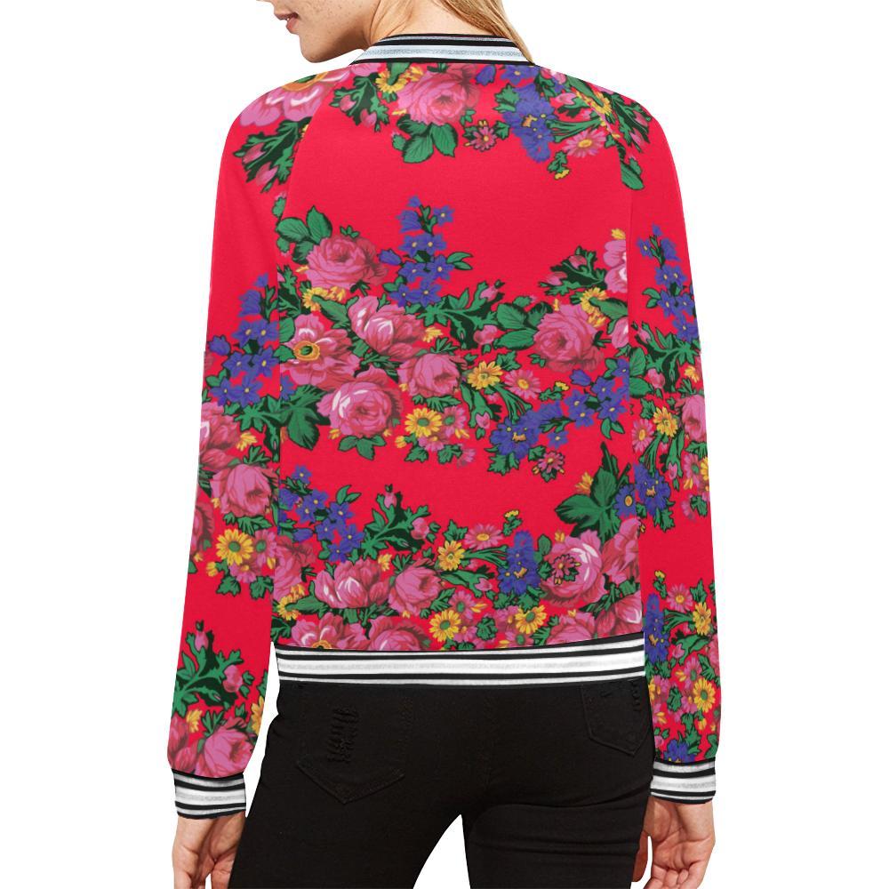 Kokum's Revenge- Dahlia All Over Print Bomber Jacket for Women (Model H21) All Over Print Bomber Jacket for Women (H21) e-joyer 