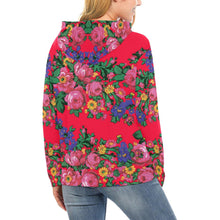 Load image into Gallery viewer, Kokum&#39;s Revenge- Dahlia All Over Print Hoodie for Women (USA Size) (Model H13) All Over Print Hoodie for Women (H13) e-joyer 
