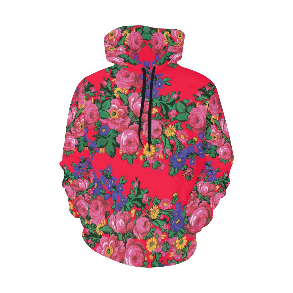 Kokum's Revenge- Dahlia All Over Print Hoodie for Women (USA Size) (Model H13) All Over Print Hoodie for Women (H13) e-joyer 
