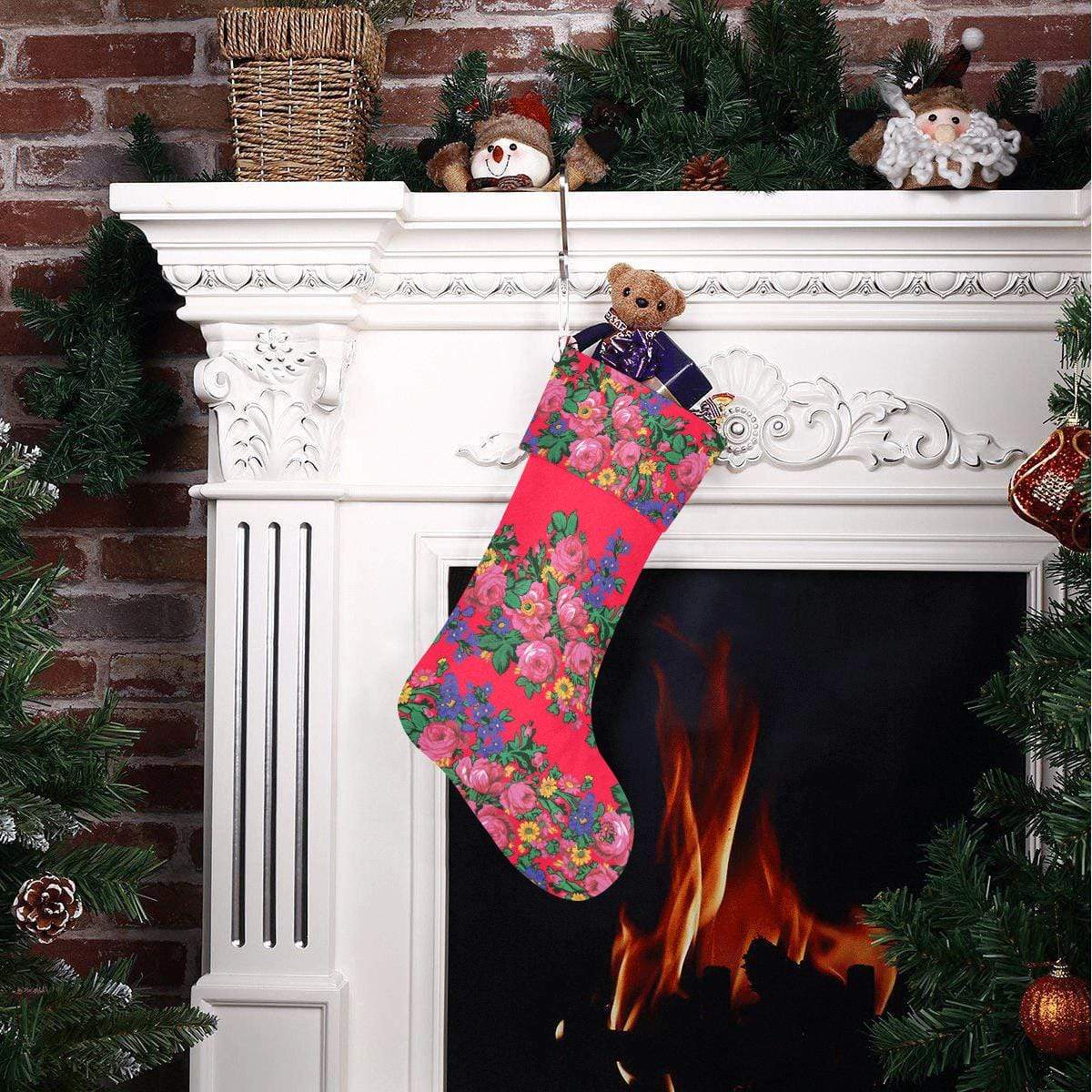 Kokum's Revenge- Dahlia Christmas Stocking Christmas Stocking e-joyer 