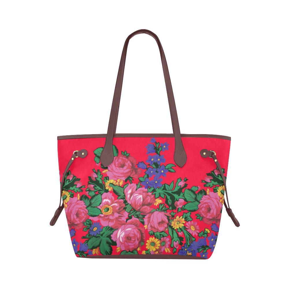 Kokum's Revenge Dahlia Clover Canvas Tote – Tote Bag by 49 Dzine
