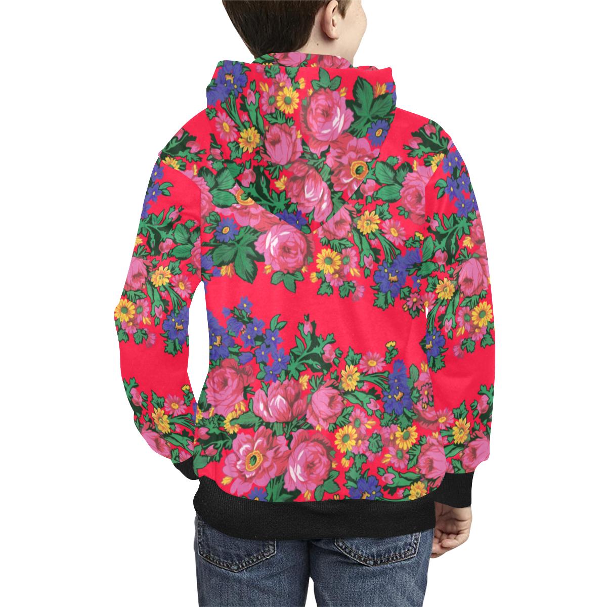 Kokum's Revenge Dahlia Kids' All Over Print Hoodie (Model H38) Kids' AOP Hoodie (H38) e-joyer 