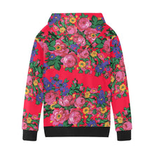 Load image into Gallery viewer, Kokum&#39;s Revenge Dahlia Kids&#39; All Over Print Hoodie (Model H38) Kids&#39; AOP Hoodie (H38) e-joyer 
