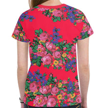 Load image into Gallery viewer, Kokum&#39;s Revenge- Dahlia New All Over Print T-shirt for Women (Model T45) New All Over Print T-shirt for Women (T45) e-joyer 
