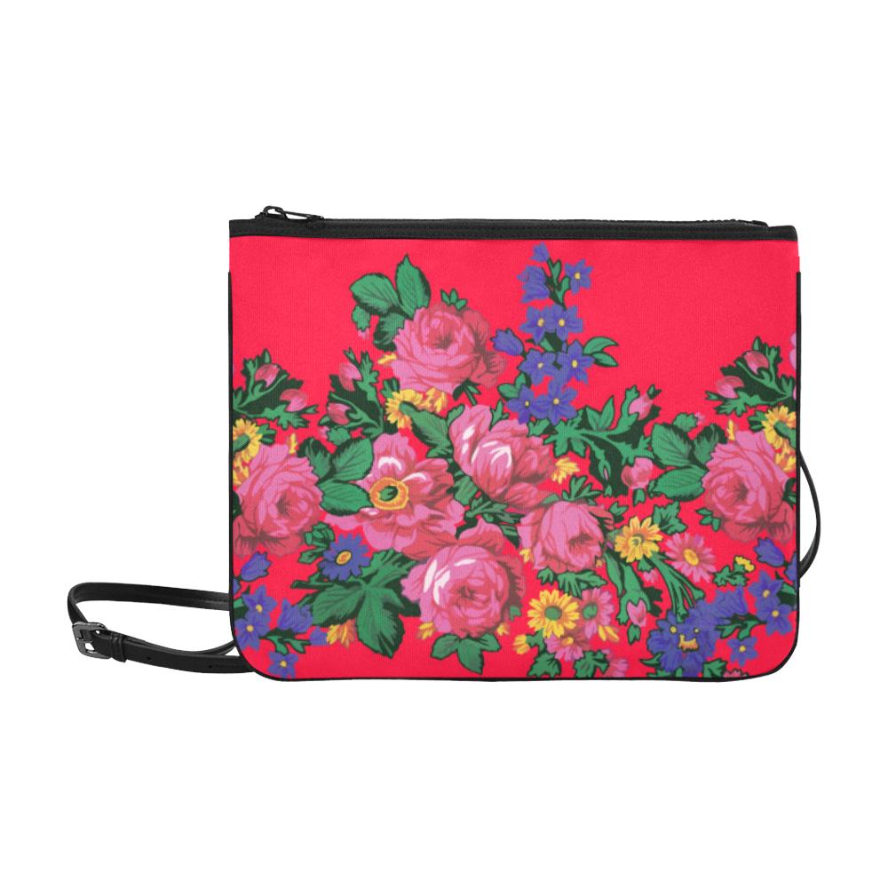 Kokum's Revenge- Dahlia Slim Clutch Bag (Model 1668) Slim Clutch Bags (1668) e-joyer 