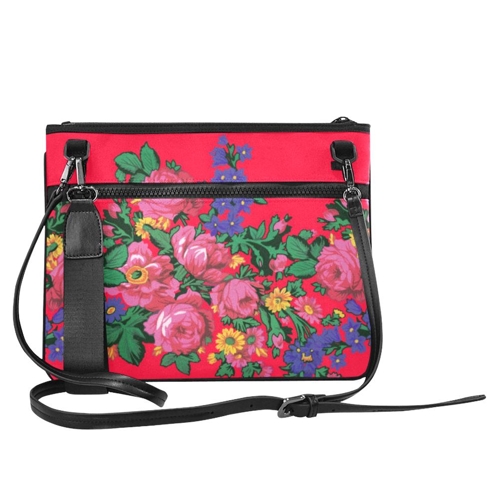 Kokum's Revenge- Dahlia Slim Clutch Bag (Model 1668) Slim Clutch Bags (1668) e-joyer 