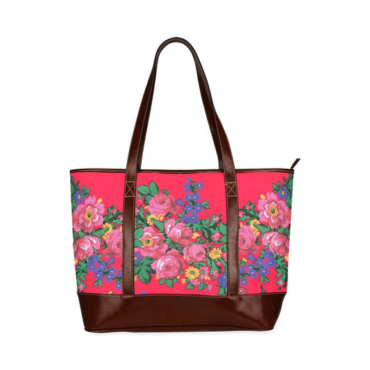 Kokum's Revenge- Dahlia Tote Handbag (Model 1642) Tote Handbags (1642) e-joyer 