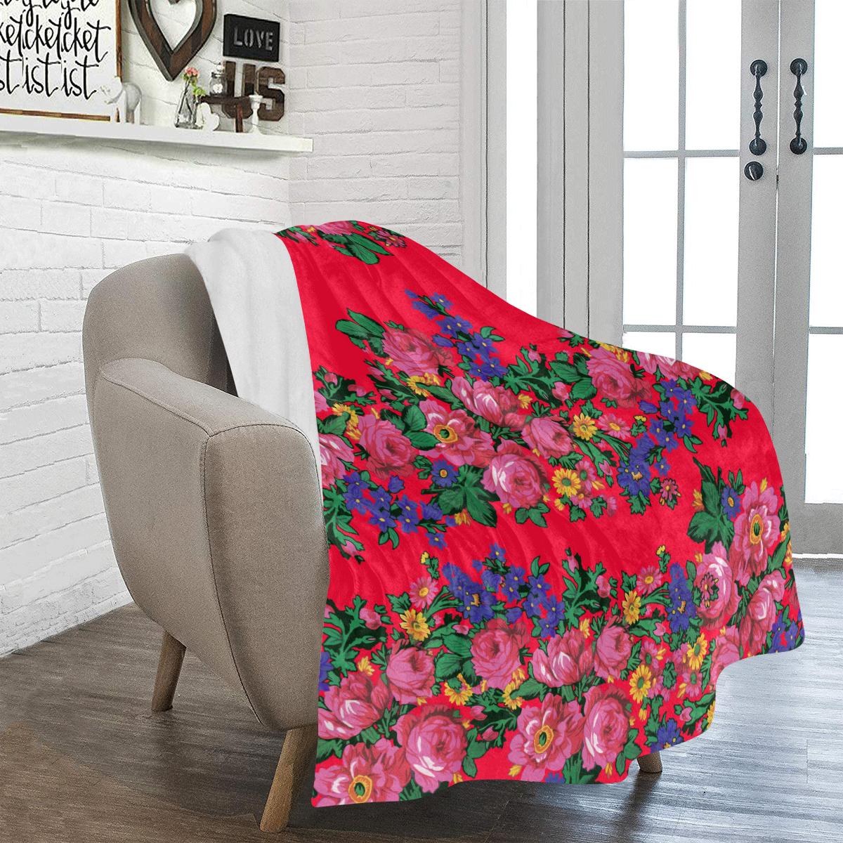 Kokum's Revenge- Dahlia Ultra-Soft Micro Fleece Blanket 50"x60" Ultra-Soft Blanket 50''x60'' e-joyer 