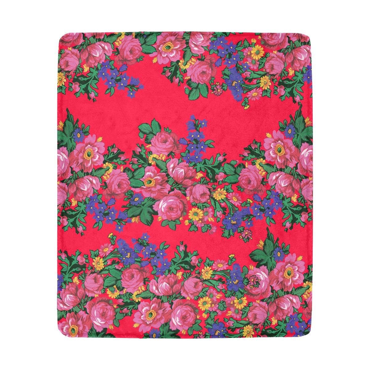 Kokum's Revenge- Dahlia Ultra-Soft Micro Fleece Blanket 50"x60" Ultra-Soft Blanket 50''x60'' e-joyer 