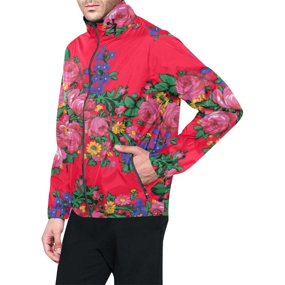 Kokum's Revenge Dahlia Unisex All Over Print Windbreaker (Model H23) All Over Print Windbreaker for Men (H23) e-joyer 