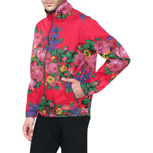 Load image into Gallery viewer, Kokum&#39;s Revenge Dahlia Unisex All Over Print Windbreaker (Model H23) All Over Print Windbreaker for Men (H23) e-joyer 
