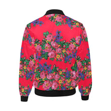 Load image into Gallery viewer, Kokum&#39;s Revenge- Dahlia Unisex Heavy Bomber Jacket with Quilted Lining All Over Print Quilted Jacket for Men (H33) e-joyer 
