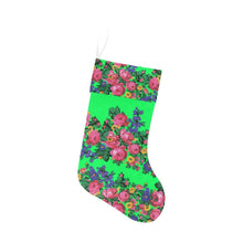 Load image into Gallery viewer, Kokum&#39;s Revenge Green Christmas Stocking Christmas Stocking e-joyer 
