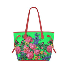 Load image into Gallery viewer, Kokum&#39;s Revenge Green Clover Canvas Tote Bag (Model 1661) Clover Canvas Tote Bag (1661) e-joyer 
