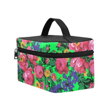 Load image into Gallery viewer, Kokum&#39;s Revenge Green Cosmetic Bag/Large (Model 1658) Cosmetic Bag e-joyer 
