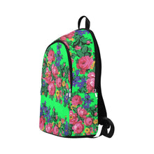 Load image into Gallery viewer, Kokum&#39;s Revenge Green Fabric Backpack for Adult (Model 1659) Casual Backpack for Adult (1659) e-joyer 
