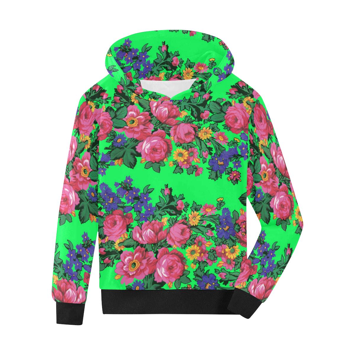 Kokum's Revenge Green Kids' All Over Print Hoodie (Model H38) Kids' AOP Hoodie (H38) e-joyer 