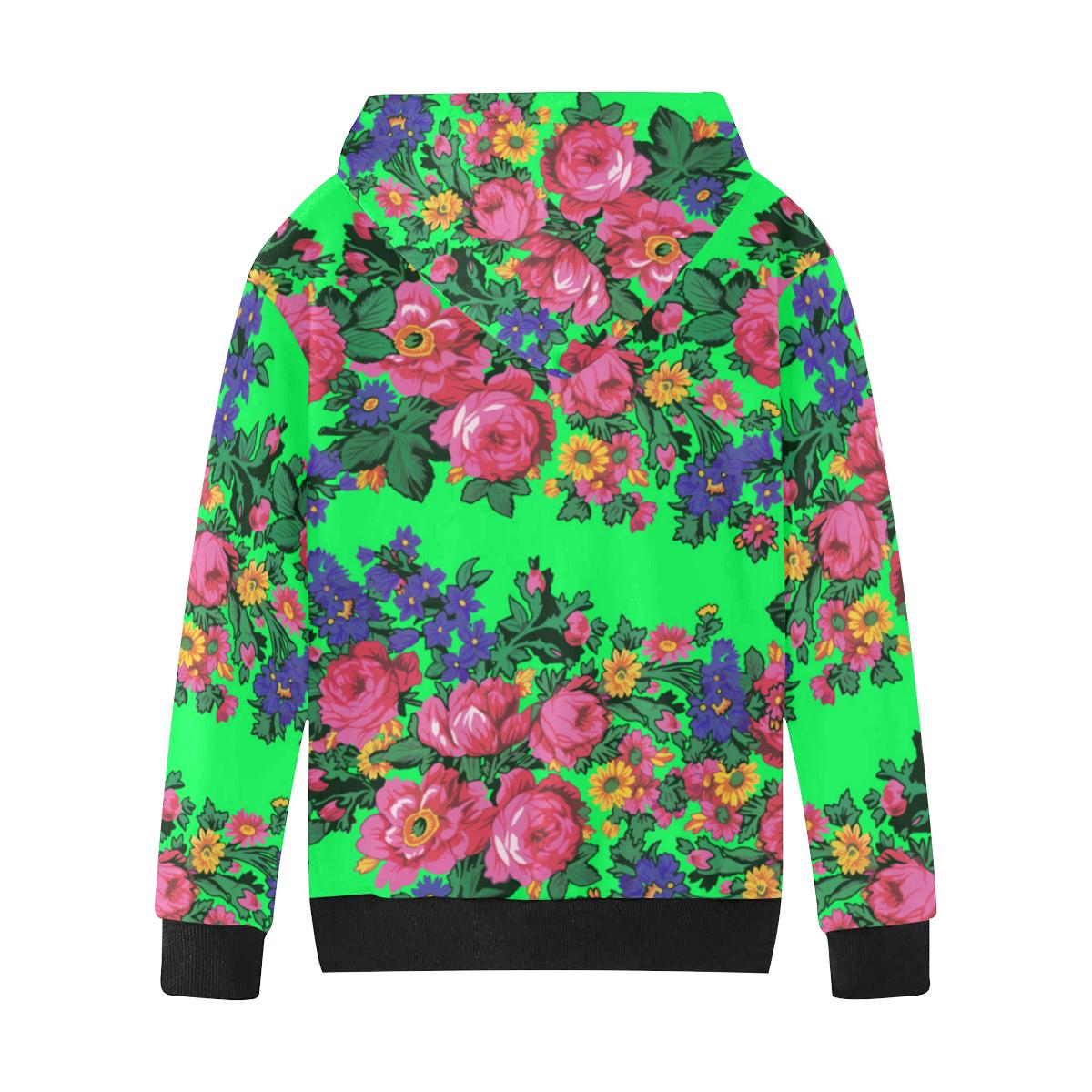 Kokum's Revenge Green Kids' All Over Print Hoodie (Model H38) Kids' AOP Hoodie (H38) e-joyer 