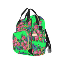 Load image into Gallery viewer, Kokum&#39;s Revenge Green Multi-Function Diaper Backpack (Model 1688) Diaper Backpack (1688) e-joyer 
