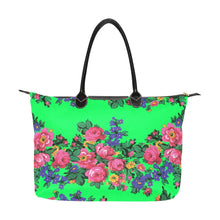 Load image into Gallery viewer, Kokum&#39;s Revenge Green Single-Shoulder Lady Handbag (Model 1714) bag e-joyer 
