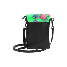 Load image into Gallery viewer, Kokum&#39;s Revenge Green Small Cell Phone Purse (Model 1711) Small Cell Phone Purse (1711) e-joyer 
