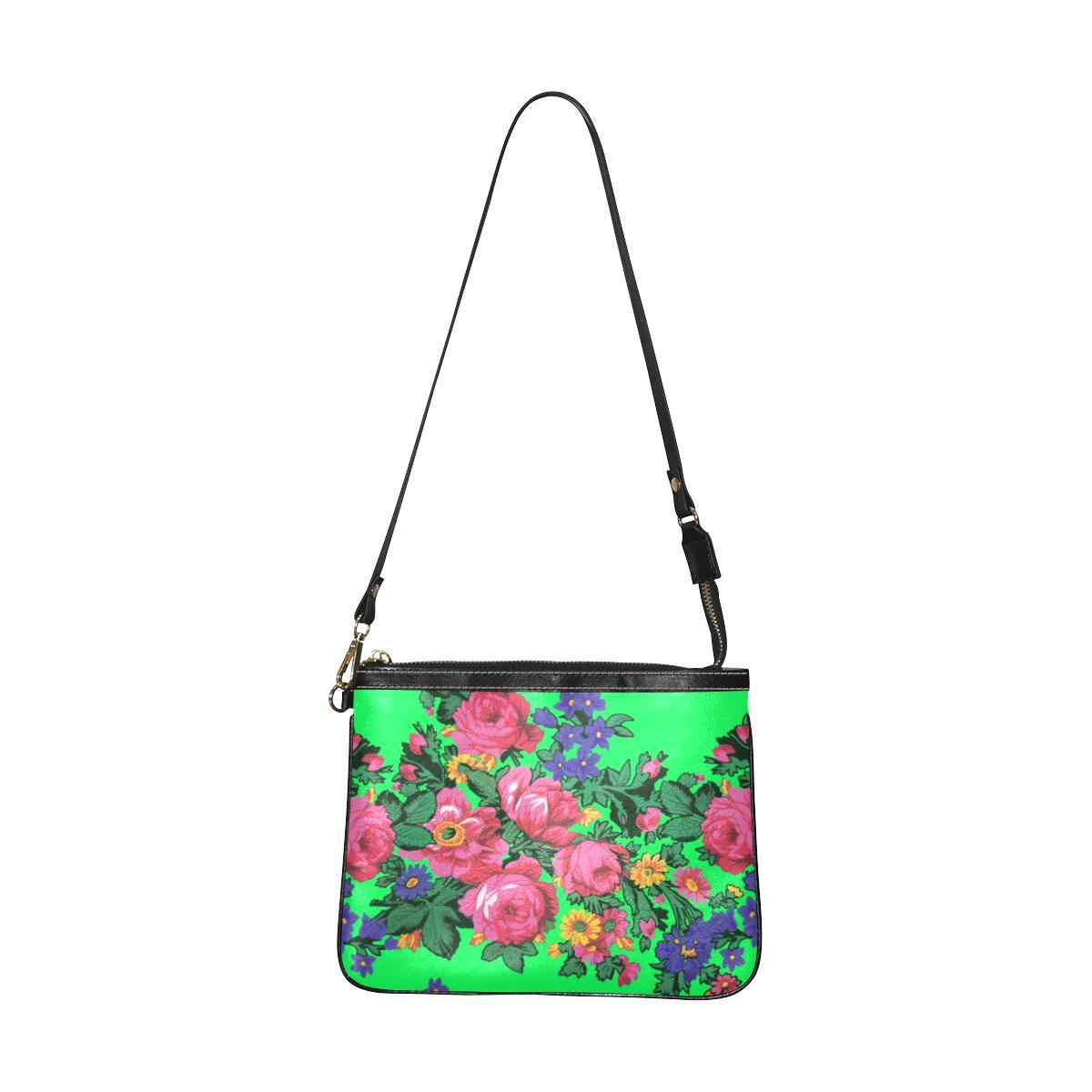 Kokum's Revenge Green Small Shoulder Bag by 49 Dzine