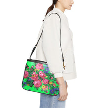 Load image into Gallery viewer, Kokum&#39;s Revenge Green Small Shoulder Bag (Model 1710) Small Shoulder Bag (1710) e-joyer 
