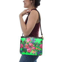 Load image into Gallery viewer, Kokum&#39;s Revenge Green Small Shoulder Bag (Model 1710) Small Shoulder Bag (1710) e-joyer 
