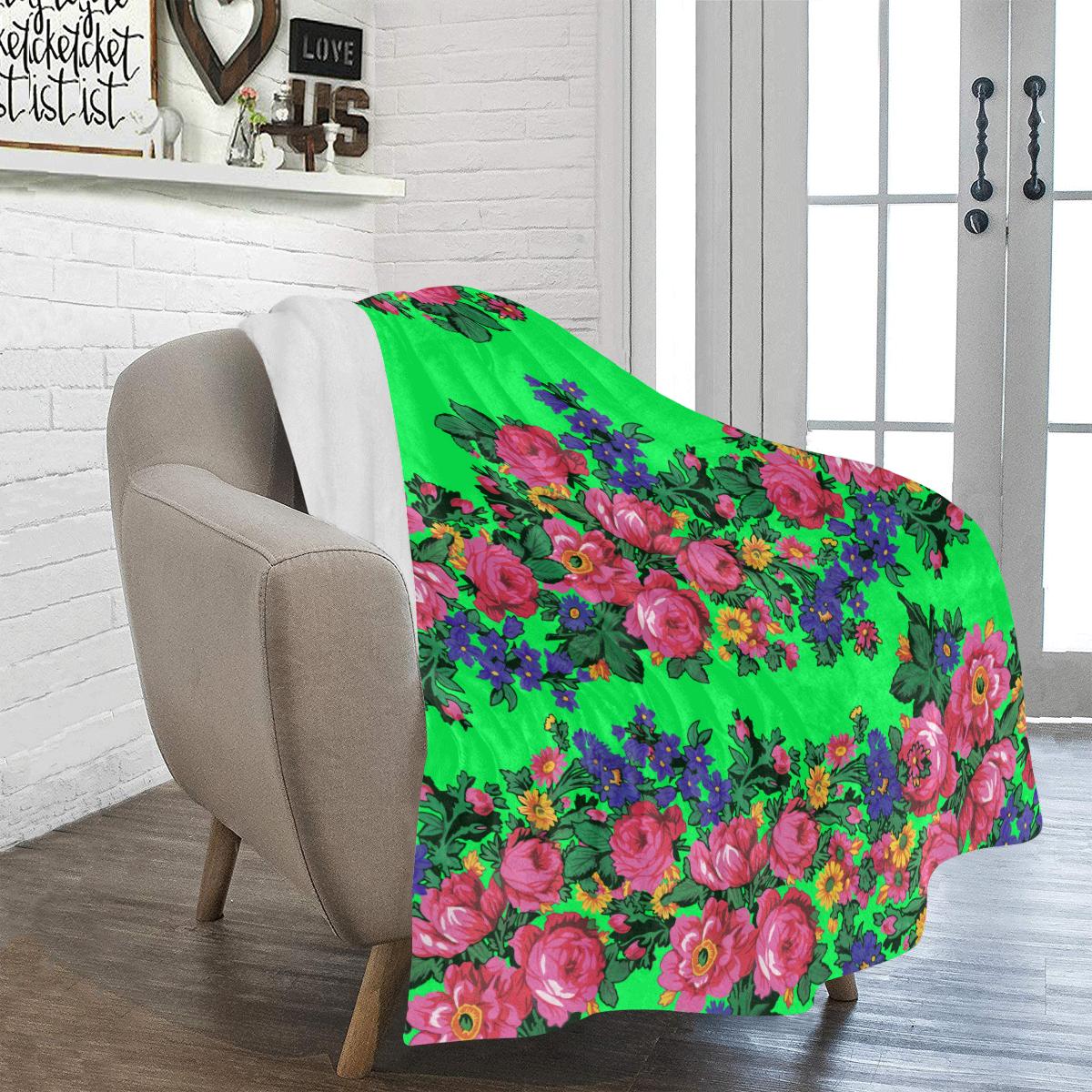 Kokum's Revenge Green Ultra-Soft Micro Fleece Blanket 50"x60" Ultra-Soft Blanket 50''x60'' e-joyer 