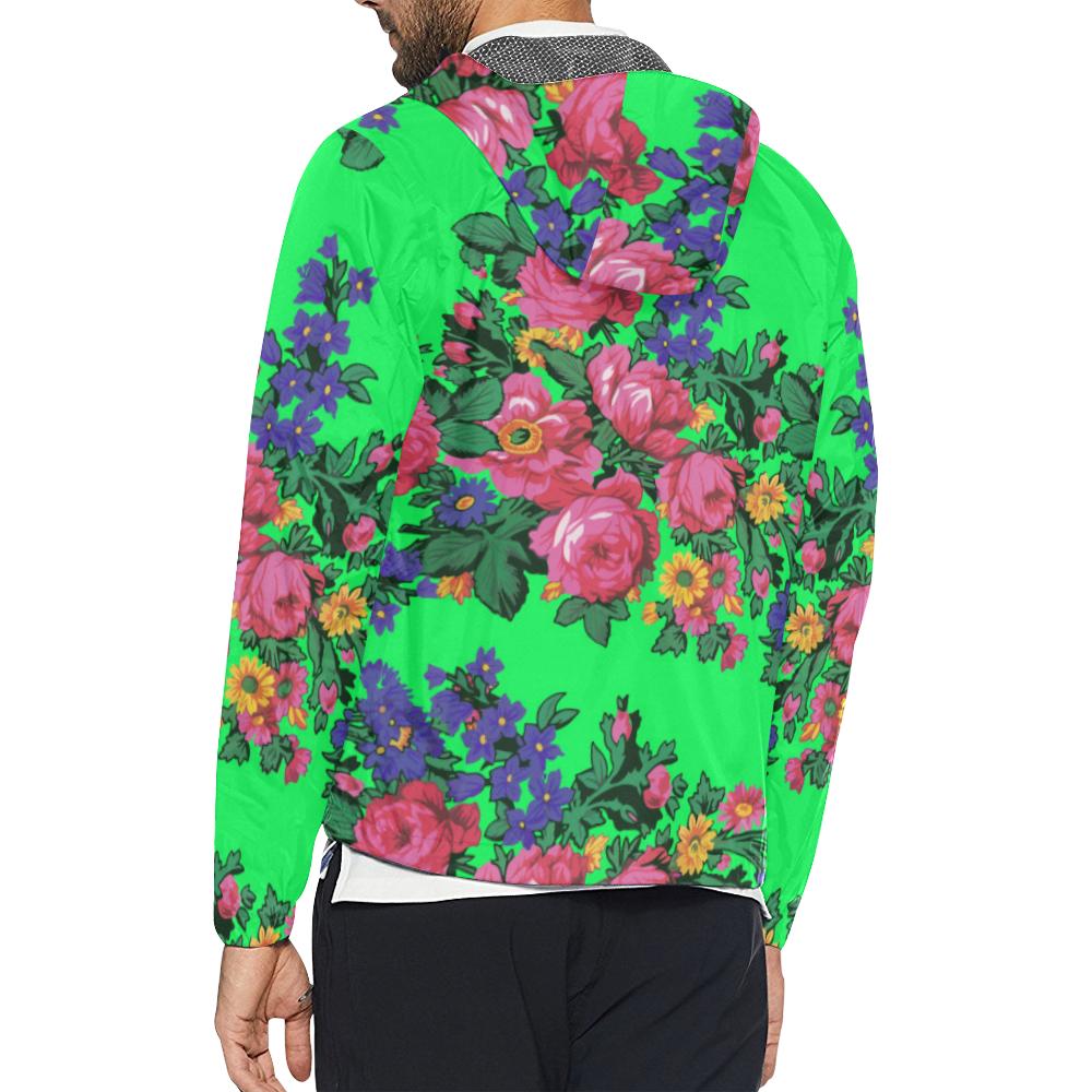 Kokum's Revenge Green Unisex All Over Print Windbreaker (Model H23) All Over Print Windbreaker for Men (H23) e-joyer 