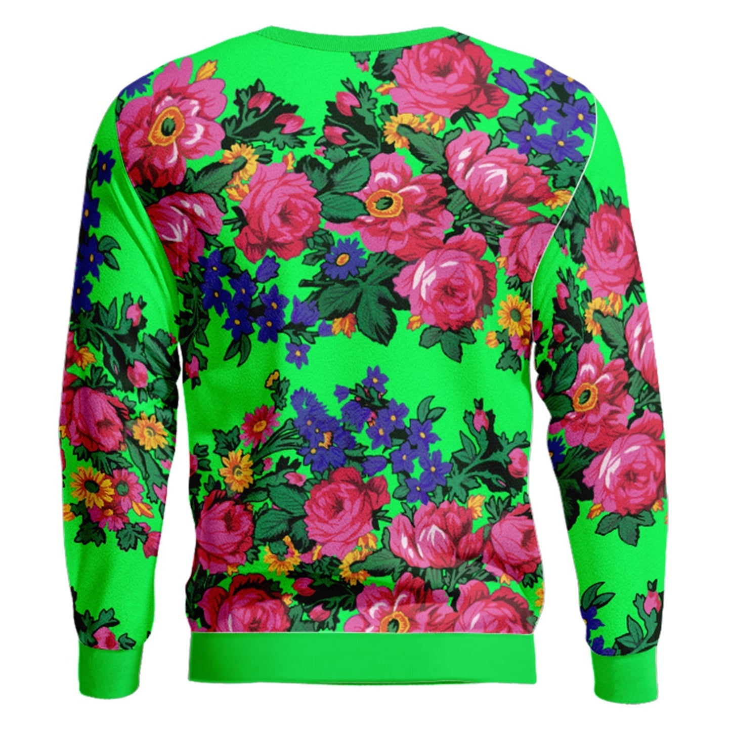 Kokum's Revenge Green Unisex Crewneck Long Sleeve Top 49 Dzine 