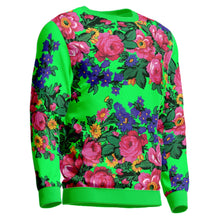 Load image into Gallery viewer, Kokum&#39;s Revenge Green Unisex Crewneck Long Sleeve Top 49 Dzine 
