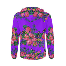 Load image into Gallery viewer, Kokum&#39;s Revenge-Lilac All Over Print Full Zip Hoodie for Men (Model H14) All Over Print Full Zip Hoodie for Men (H14) e-joyer 
