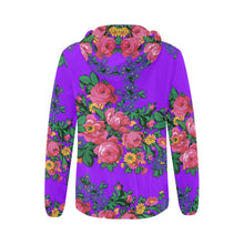 Load image into Gallery viewer, Kokum&#39;s Revenge-Lilac All Over Print Full Zip Hoodie for Women (Model H14) All Over Print Full Zip Hoodie for Women (H14) e-joyer 
