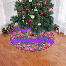 Load image into Gallery viewer, Kokum&#39;s Revenge-Lilac Christmas Tree Skirt 47&quot; x 47&quot; Christmas Tree Skirt e-joyer 
