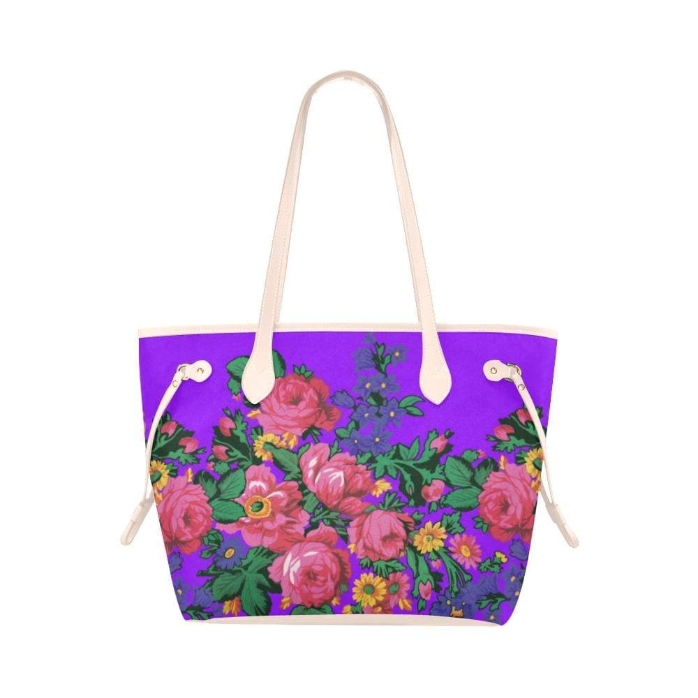 Kokum's Revenge Lilac Clover Canvas Tote – Tote Bag by 49 Dzine