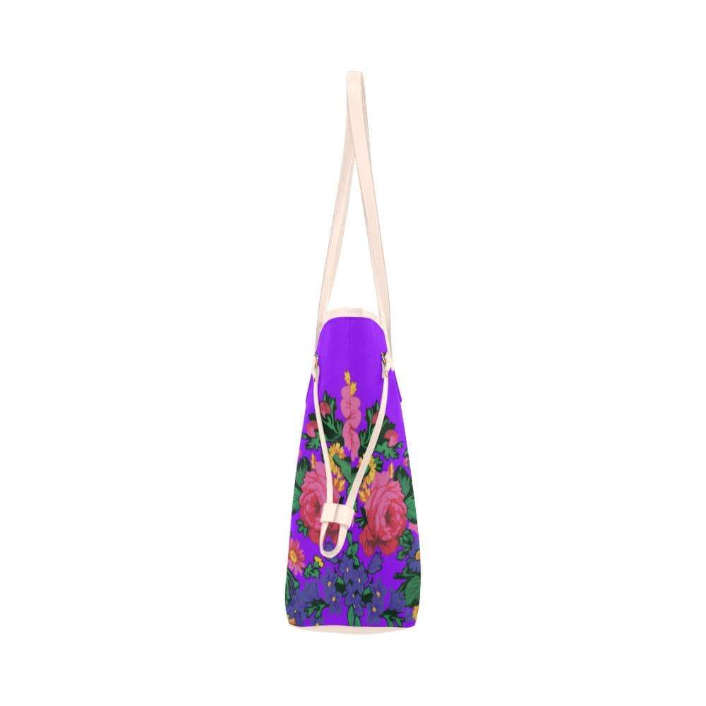 Kokum's Revenge-Lilac Clover Canvas Tote Bag (Model 1661) Clover Canvas Tote Bag (1661) e-joyer 