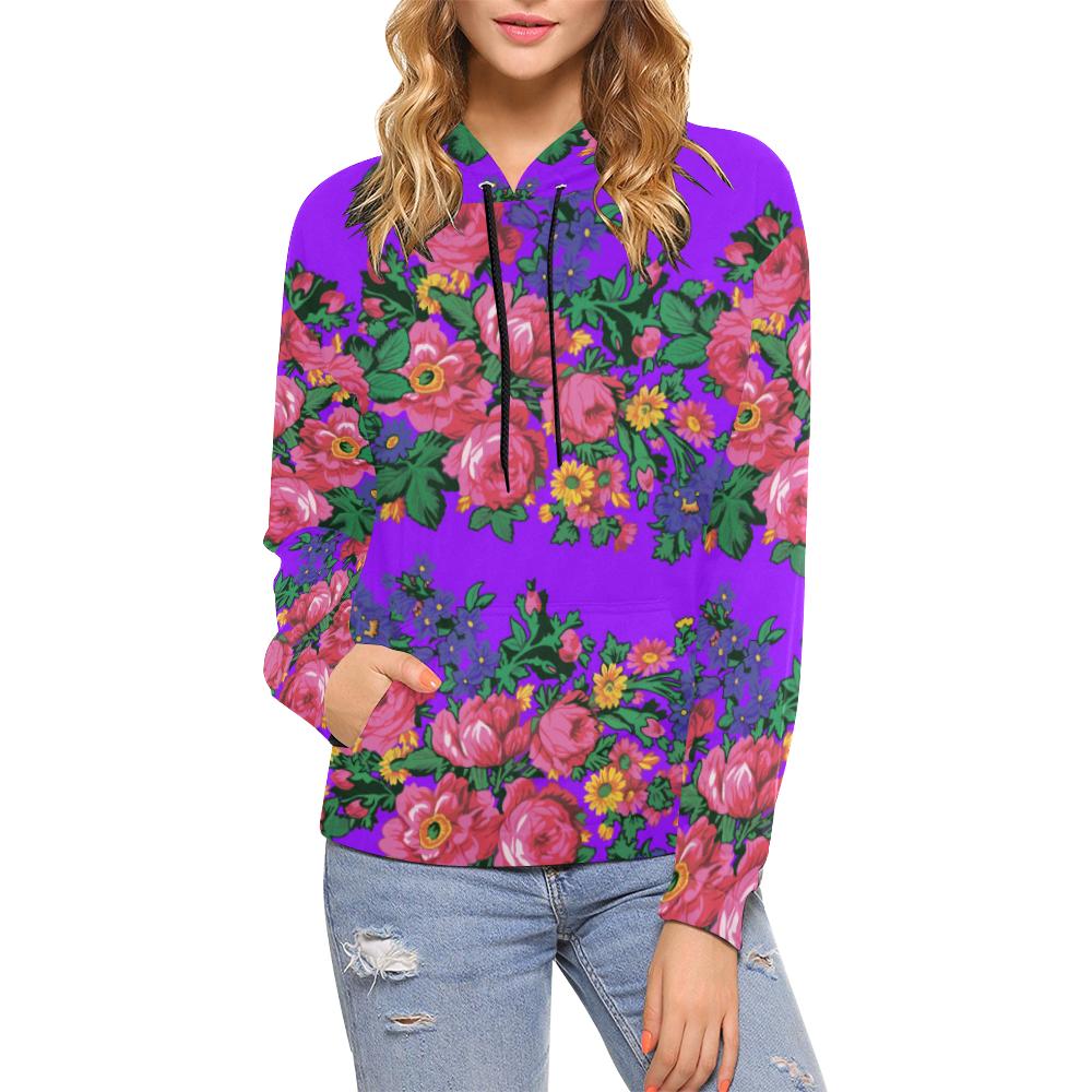 Kokum's Revenge-Lilac Hoodie for Women by 49 Dzine