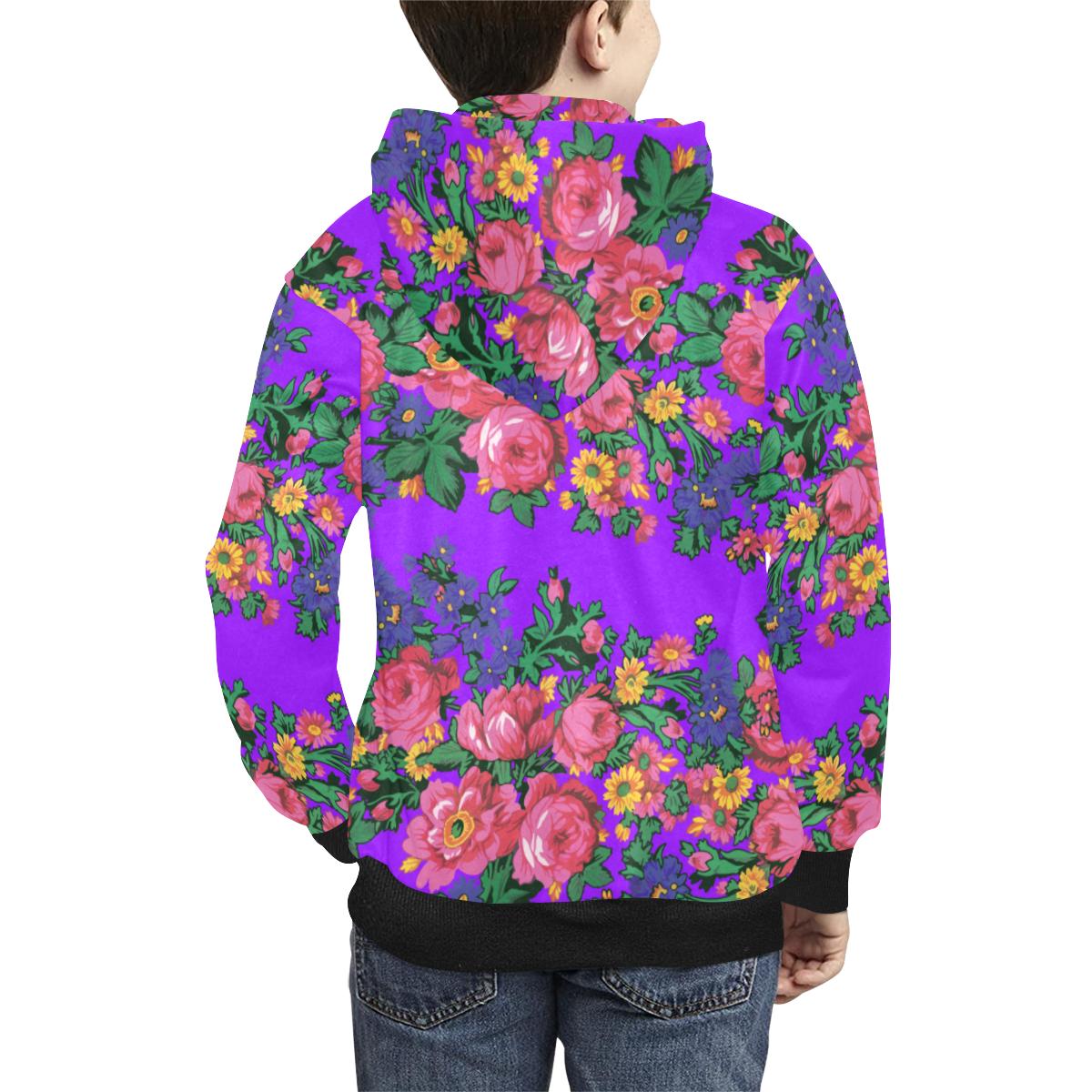 Kokum's Revenge Lilac Kids' All Over Print Hoodie (Model H38) Kids' AOP Hoodie (H38) e-joyer 