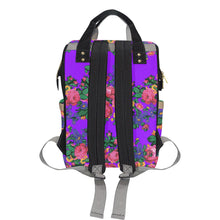 Load image into Gallery viewer, Kokum&#39;s Revenge-Lilac Multi-Function Diaper Backpack (Model 1688) Diaper Backpack (1688) e-joyer 
